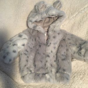 RH baby and child jacket and booties, 24m